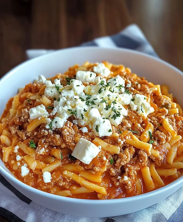 Griechischer Hackfleischauflauf Feta