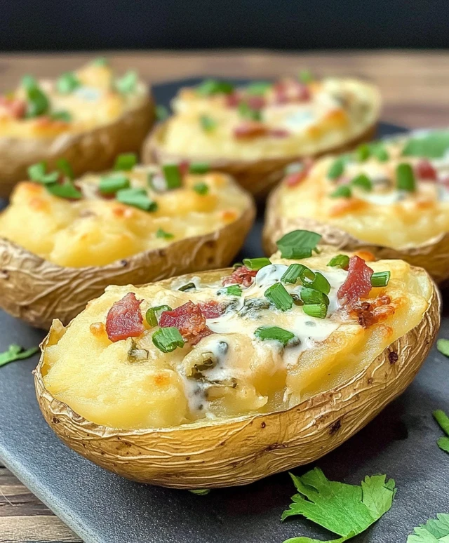 Ofenkartoffeln mit Sauerrahm
