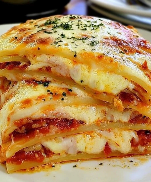 Mozzarella Sandwich Lasagne