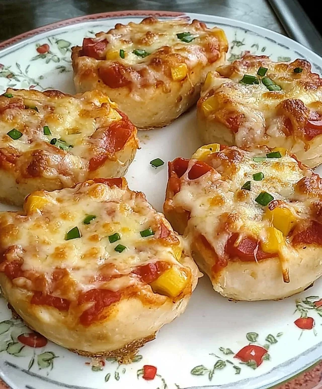Pizza-Brötchen in 2 Minuten