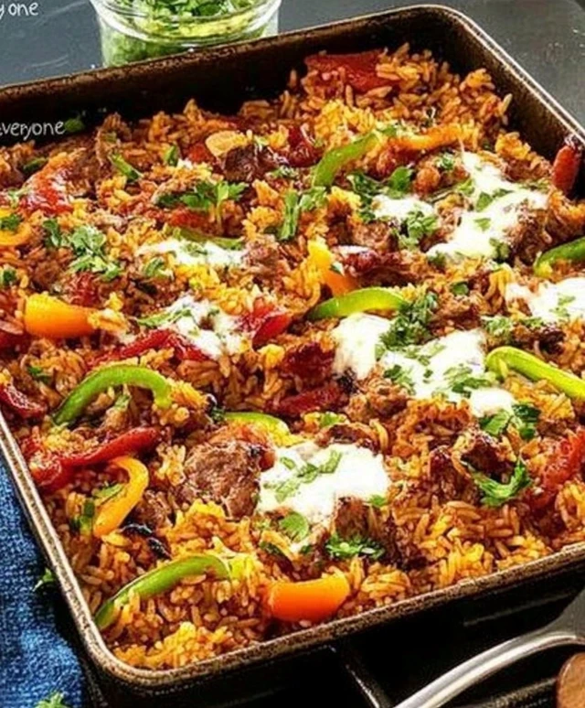 Ofenreisfleisch für alle