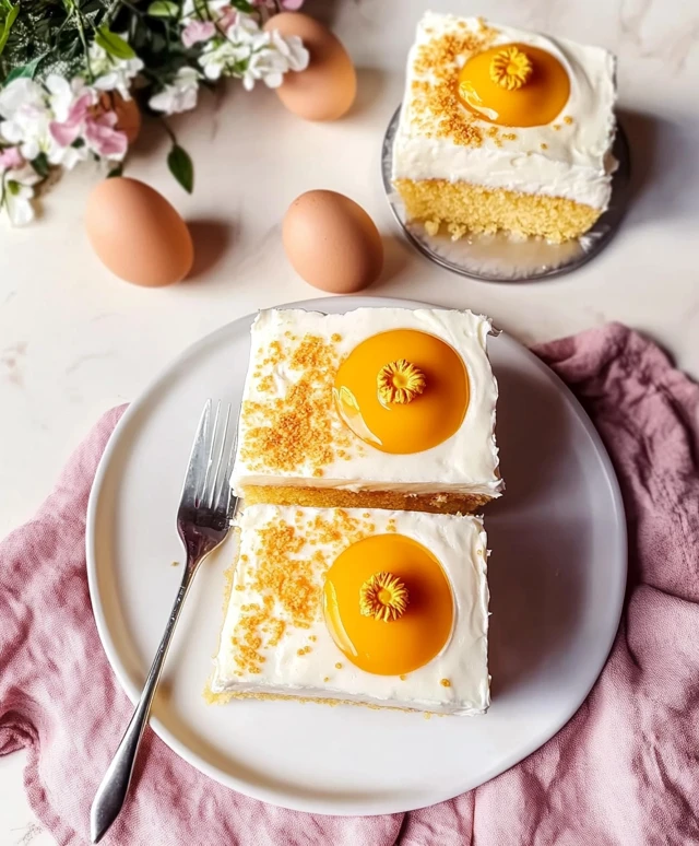 Spiegeleikuchen Low Carb