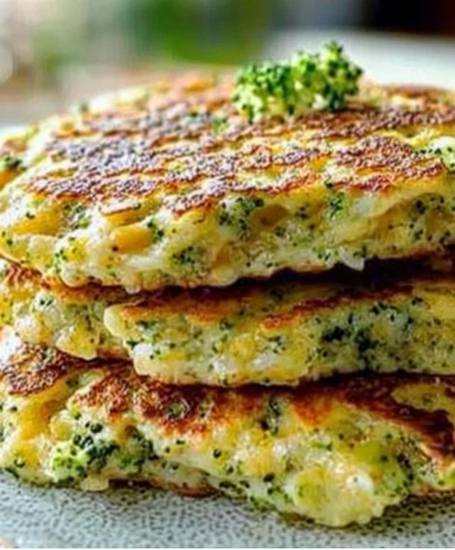 Brokkoli Käse Puffer gesund