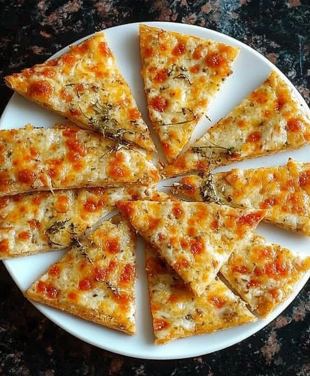 dünnes Pizzabrot