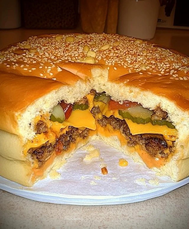 Cheeseburger Kuchen